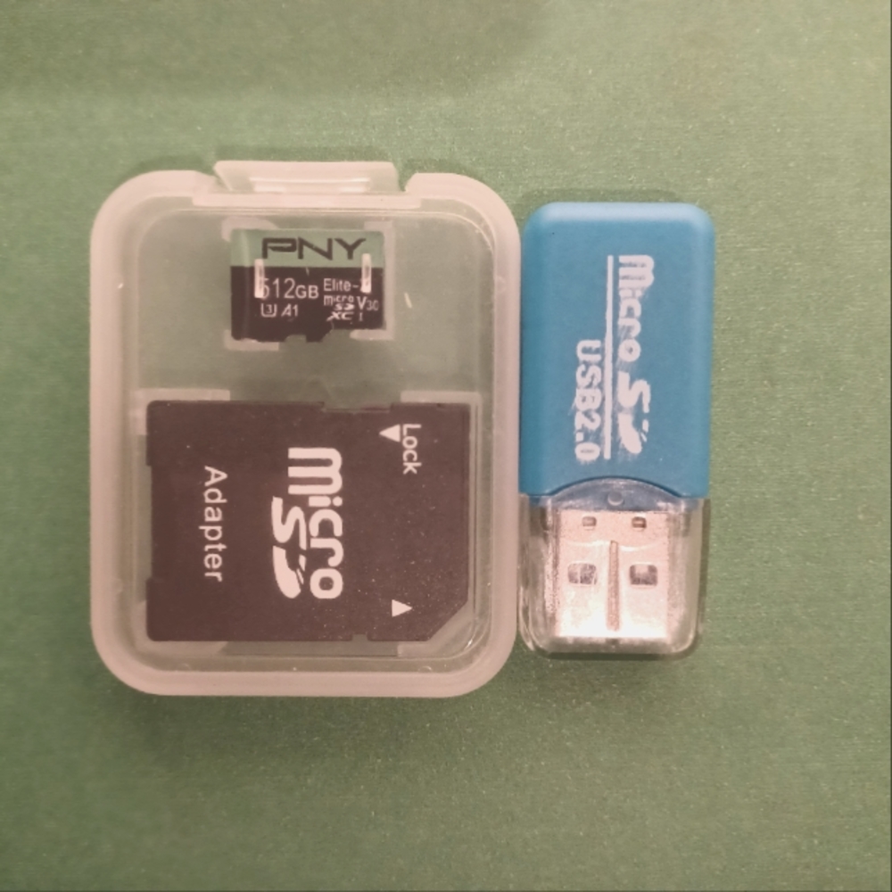 COPY - PNY - Elite X 512GB MicroSDXC U3 Flash Memory Card New PLUS adapter & US…